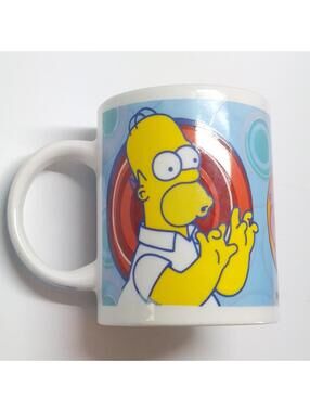 The Simpsons : Homer Simpson Ceramic Coffee Mug Homer  Donut Love 2006